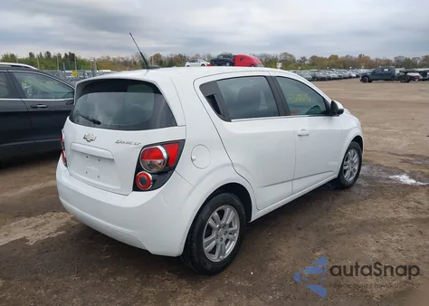 2013 Chevrolet Sonic Lt Manual from USA, damaged, VIN 1G1JD6SH7D4118570